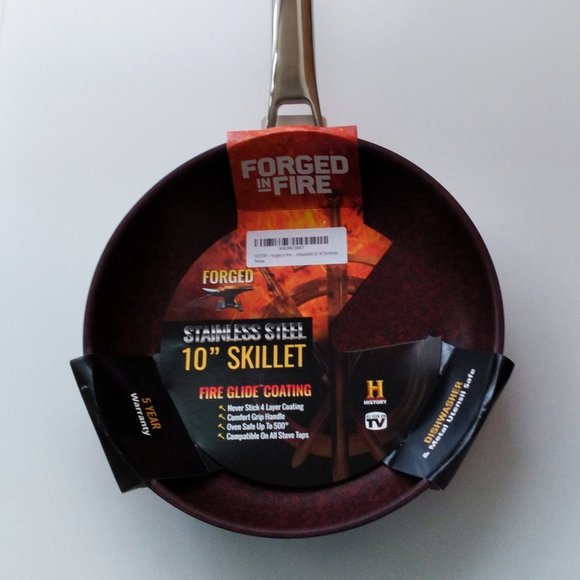 NEW - History Forged In Fire 10" Frying Pan - Picture 3 of 5